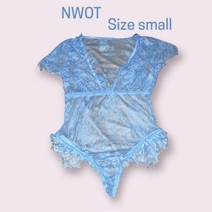 NWT Sexy baby blue lingerie